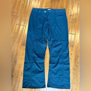 Royal Robbins Black Wide Leg Lightweight Hiking pants